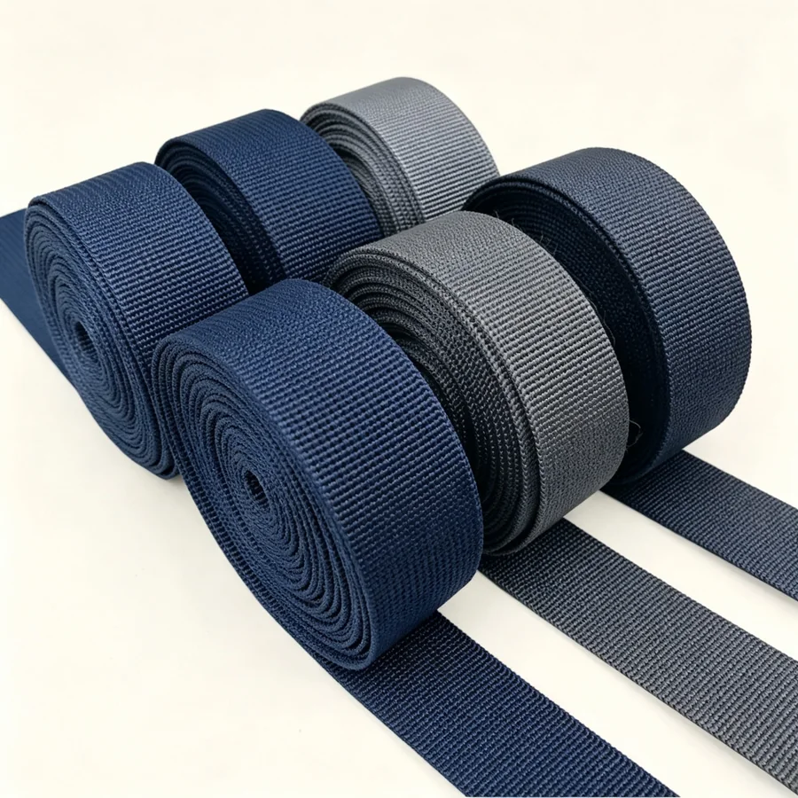 Close-up smooth nylon fabric texture