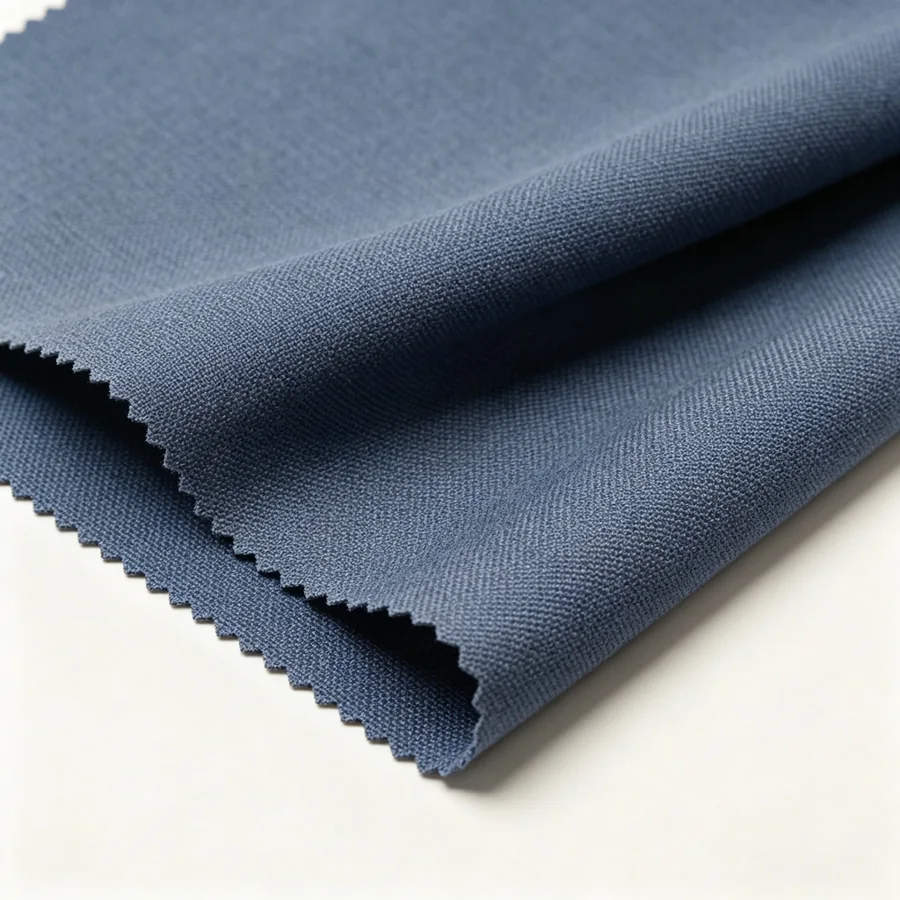 Close-up polyester bag fabric texture