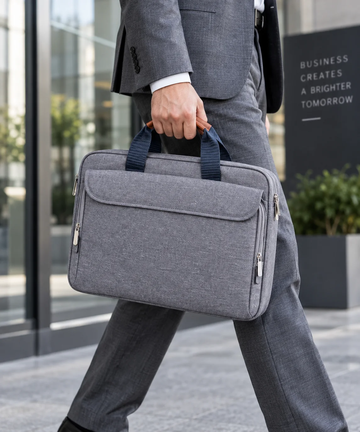 UrbanPro Laptop Briefcase — Hand-carry scale