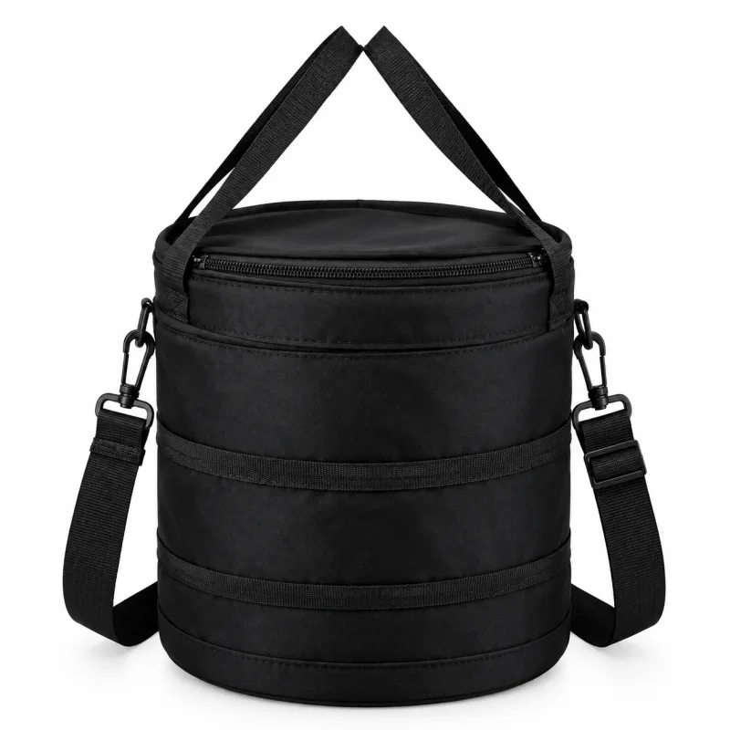 Portable Insulated Cooler Bag with Shoulder Strap