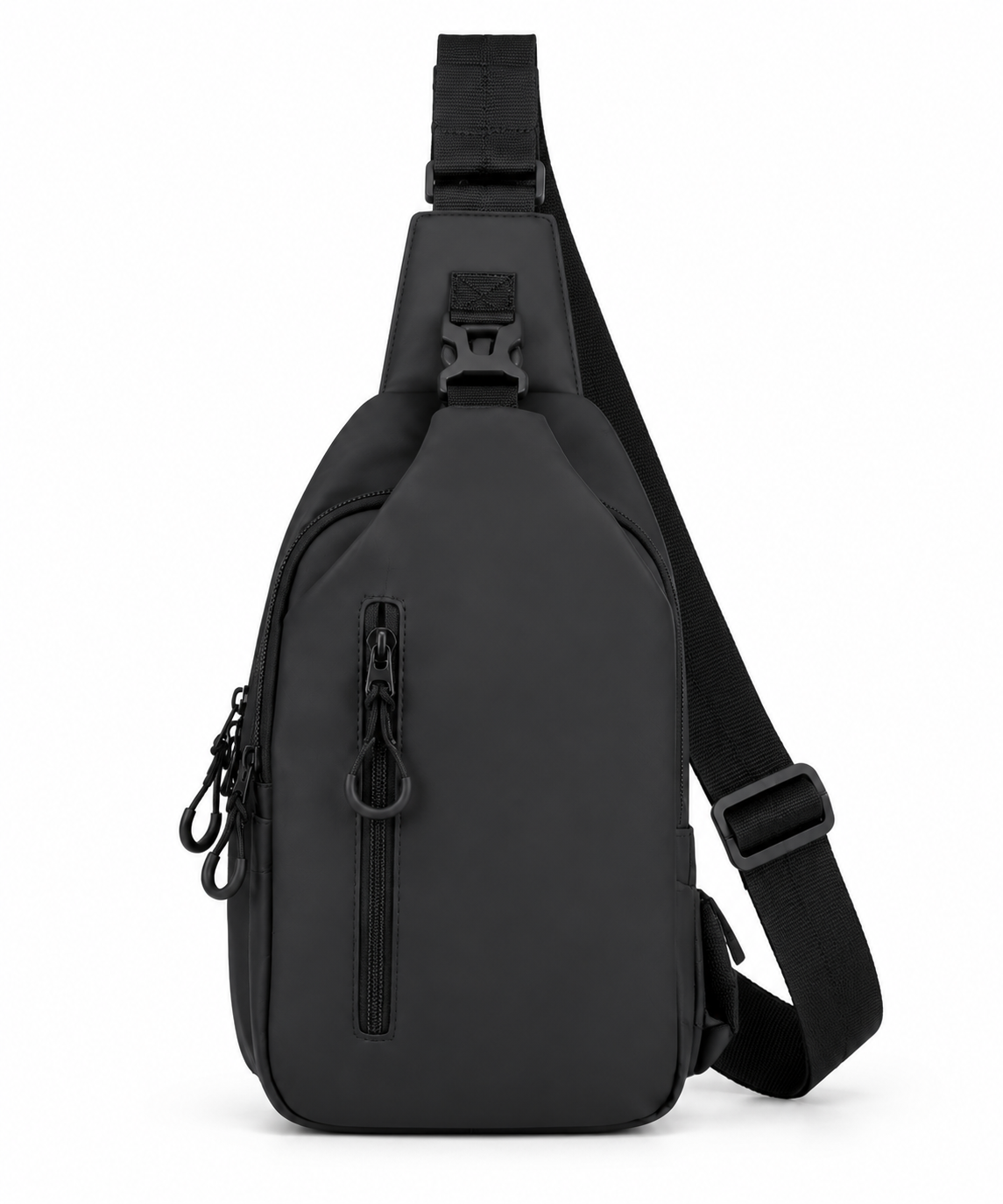 Water-Resistant Urban Sling Bag with Multi-Layer Storage